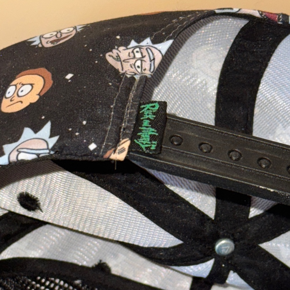 Rick and Morty adult swim cartoon network bioworld snapback hat OSFM - Picture 3 of 4